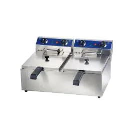Friteuse - électrique - modèle de table - 2 x 8 L - 2 x 230V - G-Line