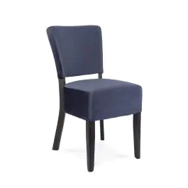 Chaise Rome - Bleu foncé - Velours - G-Line