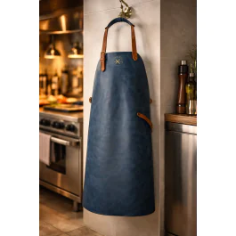 Tablier en cuir - Authentic Blue - G-Line