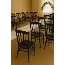 Chaise de mariage Napoléon - Noir - G-Line