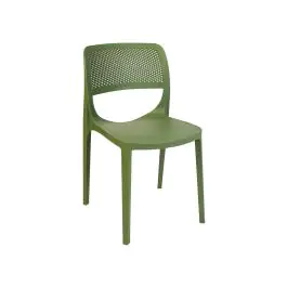 Chaise de patio Montagne - Empilable - Verte - G-Line