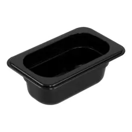 Bac gastronorme - Polycarbonate - 1/9 GN - 65 MM Profondeur - Noir - G-Line