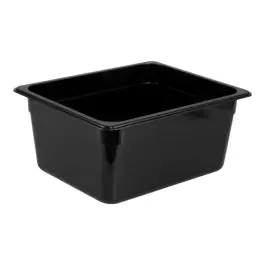 Bac gastronorme - Polycarbonate - 1/2 GN - Profondeur 150 MM - Noir - G-Line