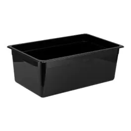 Bac gastronorme - Polycarbonate - 1/1 GN - 200 MM Profondeur - Noir - G-Line