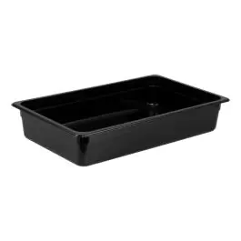 Bac gastronorme - Polycarbonate - 1/1 GN - 100 MM de profondeur - Noir - G-Line