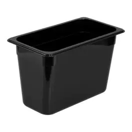 Bac gastronorme - Polycarbonate - 1/3 GN - 200 MM Profondeur - Noir - G-Line