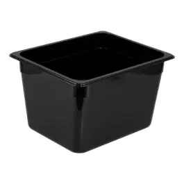 Bac gastronorme - Polycarbonate - 1/2 GN - Profondeur 200 MM - Noir - G-Line