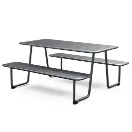 Picknicktafel Mino -  B 150 CM - Donkergrijs - G-Line
