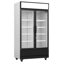 Réfrigérateur - Porte vitrée - 2 portes - 670 litres - 230V - H 197,3 x L 112 x P 61 CM - Combisteel