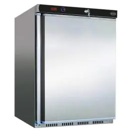 Congélateur - 120 Litres - 1 Porte - H 84,5 x 60 x 58,5 CM - Acier Inoxydable - 230V - Combisteel - 7450.0565
