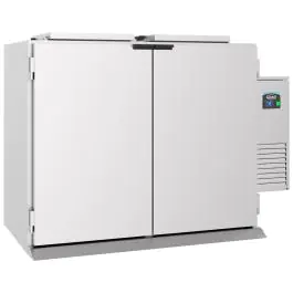 Réfrigérateur à déchets - 2 portes - 480 L - +2°C / +8°C - Forcé - Argenté - inox - 230V - H 128 x L 174 x P 98 CM - Combisteel