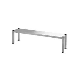 Etagere - Inox - 1 Niveau - H 35 x 180 x 30 CM - Démontable - G-Line