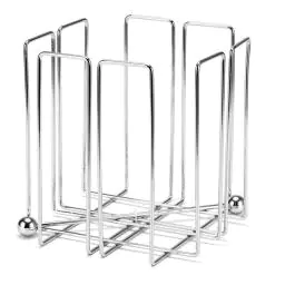 Porte-serviettes chromé - 190 × 190 × 190 mm - G-Line
