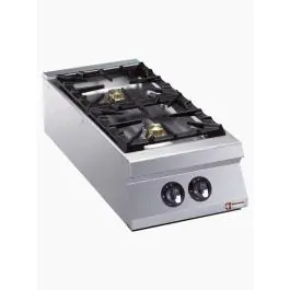 Cuisinière à gaz - Ligne 2200 - 2 brûleurs - Diamant - G22/2B4TPW-N
