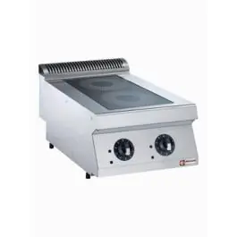 Cuisinière - Induction - 2 Zones - 2 x 3,5kW - Modèle de table - Diamant - E17/2ID4T-N