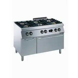 Cuisinière à gaz - Four à gaz - 6 Foyers - Diamant - G17/6BFA12-N