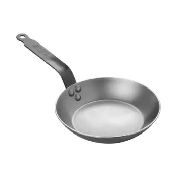 Poêle lyonnaise - H 3,2 CM - 1,03 KG - Ø19,5 CM - Plaque d'acier - Acheteur - 001002
