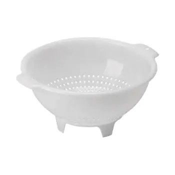 Passoire - H 16 CM - 1 KG - Ø35 CM - Polyéthylène - Blanc - 956047