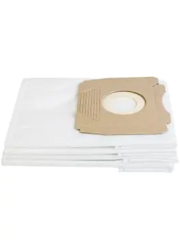 Sacs Hoover - 5 pièces - 10 litres - blanc - G-Line