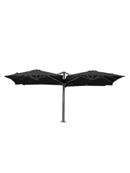 Parasol - Ensemble de 4 pièces - Housse de protection - Noir - 4 x L 250 x P 250 cm - G-Line