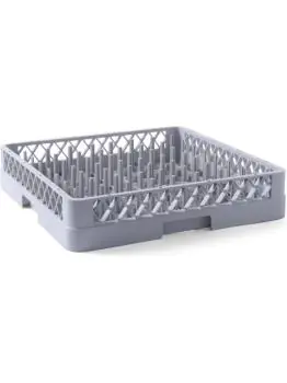 Panier lave-vaisselle pour assiettes - Polypropylène - H 10 X 50 X 50 CM - Hendi - 877104