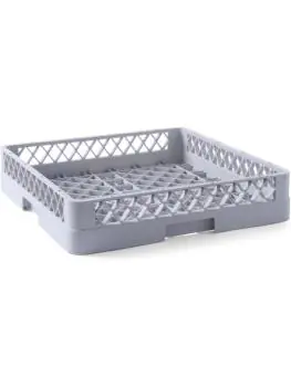 Panier lave-vaisselle universel - Polypropylène - H 10 X 50 X 50 CM - Hendi - H877005