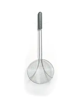 Cuillère à frire - Acier inoxydable, polyamide, nylon - H 5 x 24 x 64 cm - Hendi - 640913