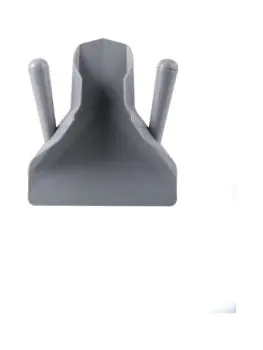 Cuillère doseuse pour frites - Polycarbonate - H 5 x 21 x 23,5 cm - Hendi - 642566