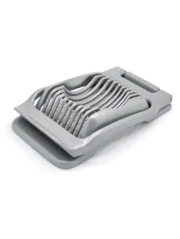 Coupe-œufs rectangulaire - Aluminium - H 3 x 8,5 x 13 cm - Hendi - 570104