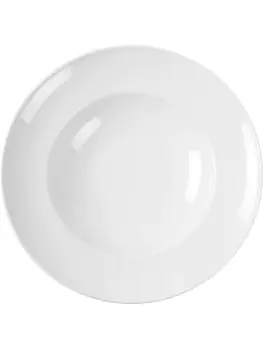 Assiette à pâtes - 6 pièces - Porcelaine - 30 CM - Hendi - 799413