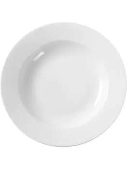 Assiette creuse - 12 pièces - Porcelaine - 23 CM - Hendi - 799420