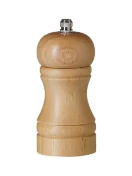 Moulin à poivre - Bois - Bois clair - H 11,3 x Ø 5 CM - Hendi - 469682