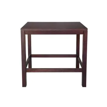 Table de poker - Pub RH - Noyer - 120x80 CM