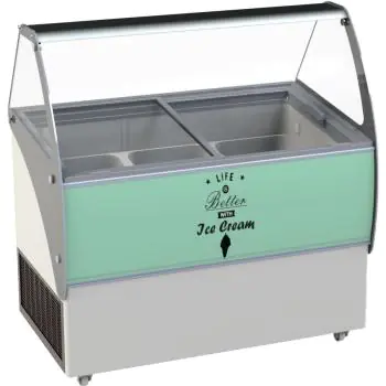 Présentoir à boules de glace Curaçao - 455 Litre - Combisteel - 7472.0105