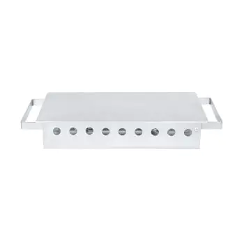 Chauffe-plats - 2 brûleurs - acier inoxydable - G-Line
