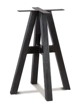 Pied de table / Pied de table - Noir - Acier - G-Line