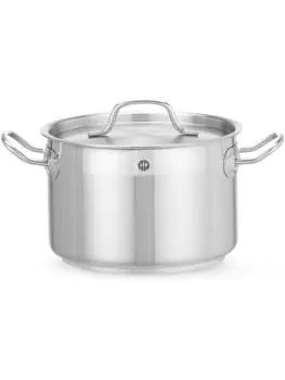 Marmite - Moyenne - Couvercle - Ø20 cm - 4 litres - Hendi - Profi Line - 831205