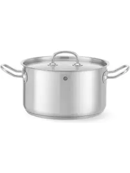 Casserole - Moyenne - Couvercle - Ø 24 cm - 5,5 litres - Hendi - Gamme Cuisine - 836309