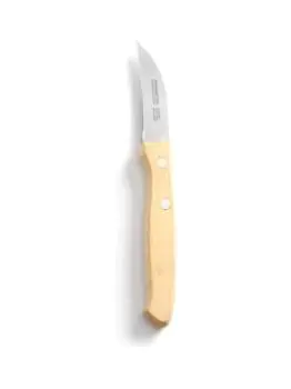 Eplucheur avec manche en bois - acier inoxydable - H 1 X 1,5 X 16,5 CM - Hendi - 841020