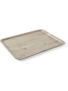 Plateau en mélamine avec impression bois - Mélamine - 53 X 37 CM - Hendi - 508930