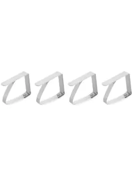 Pince à nappe - inox 180 - H 4 X 1 X 5 CM - Hendi - 444023
