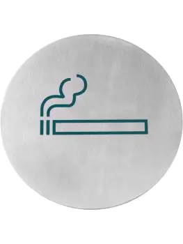 Plaque murale - Fumigène - Ø 16 CM - acier inoxydable - Hendi - 663820