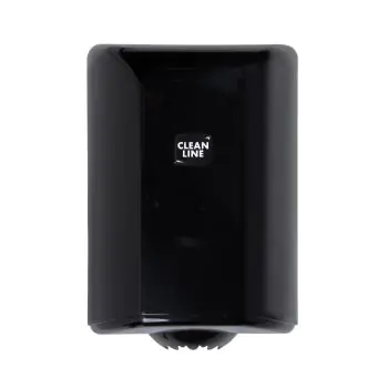 Distributeur de rouleaux de papier - Midi - Noir - Plastique - Cleanline - G-Line