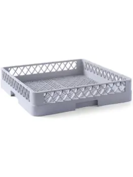 Panier lave-vaisselle pour couverts - Polypropylène - H 10 X 50 X 50 CM - Hendi - 877203