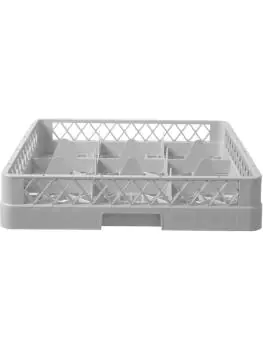 Panier lave-vaisselle pour verrerie - Polypropylène - H 10,4 X 50 X 50 CM - Hendi - 877050