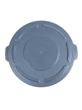 Couvercle Poubelle - Gris - Ø 50,5 x H 4,6 CM - Polyéthylène - Rubbermaid - L643