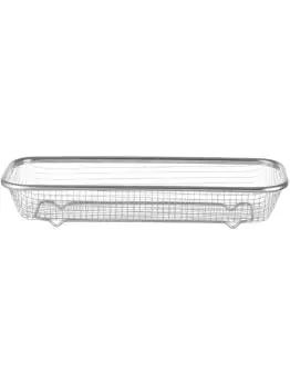 Panier de service - acier inoxydable - Chrome - Hendi - 425565