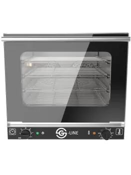 Four à convection Compact - Noir - Acier inoxydable - 230 V - G-Line