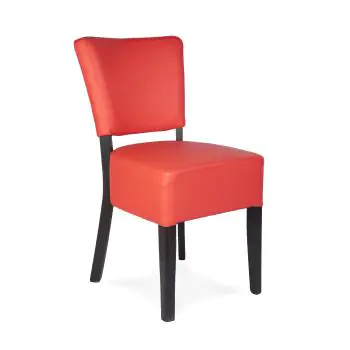 Chaise Rome - Rouge - Cuir synthétique - G-Line