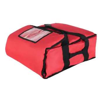 Sac à pizza - 5 pizzas - Ø 32 CM - Rouge - H 15 x L 45 x P 45 CM - G-Line